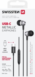 Swissten Metallic USB-C Headphones 3
