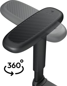 Fotel ThunderX3 SOLO 360 Ergonomiczne krzesło gamingowe - Loft Air, ciemnoszary 3