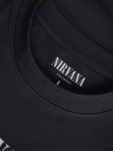 Jack & Jones Jack&Jones koszulka t-shirt Nirvana JPRBLUNIRVANA SS TEE 12287521 BLACK M 4
