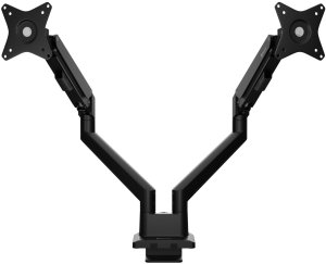 Arozzi Desk Mount | Neo Duo - Gas Spring Monitor Arm AZ-ALZARE-NEO-DUO-BK | Tilt, Swivel, Rotation | Maximum weight (capacity) 9 kg | Black 3