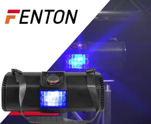 Radioodtwarzacz Fenton Boombox MDJ150 Party Station 200W with battery i efektem LED Derby one size 2