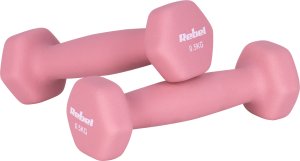 Hantelki żeliwne neoprenowe HEX 2x0.5kg, REBEL ACTIVE 152