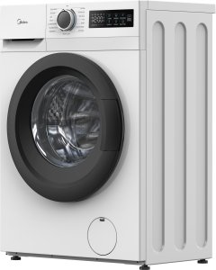 Midea Washing Machine | MF110W70B/W-HR | Energy efficiency class A | Front loading | Washing capacity 7 kg | 1200 RPM | Depth 40 cm | Width 60 cm | Display | LED | Steam function | White 2