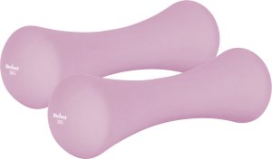 Hantelki żeliwne neoprenowe 2x2kg, REBEL ACTIVE 158