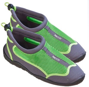 Orange Buty do wody unisex BECO 90661 118 37 grey/green 2