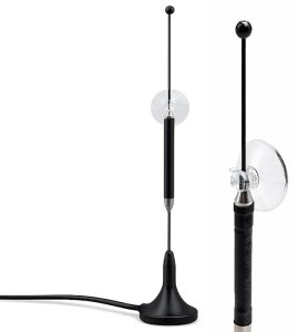 Qoltec Antena 4G LTE z podstawą magnetyczną| 5dBi | dookólna | wewnętrzna | 600-2700 MHz | SMA | 3m 5