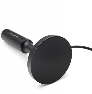 Qoltec Wewnętrzna Antena TV DVB-T2 ze wzmacniaczem sygnału i magnetyczną podstawą | 4K | 28dBi | 5m 5