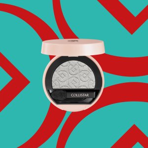 COLLISTAR FLAWLESS COMPACT EYESHADOW 515 SILVER SHIMMER 2