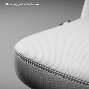 Krzesło biurowe Diablo Chairs V-Light Jasnoszare 12