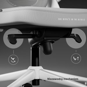Krzesło biurowe Diablo Chairs V-Light Jasnoszare 13
