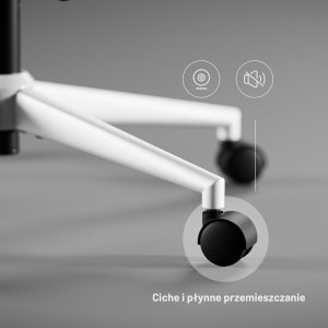 Krzesło biurowe Diablo Chairs V-Light Jasnoszare 14