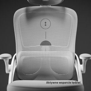 Krzesło biurowe Diablo Chairs V-Light Jasnoszare 7