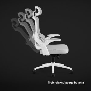 Krzesło biurowe Diablo Chairs V-Light Jasnoszare 9