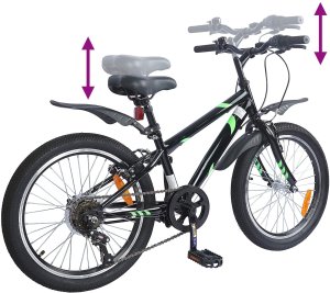 vidaXL Rower Dziecięcy 24 Cali 6-Speed dla dzieci w wieku 8-12 lat 7