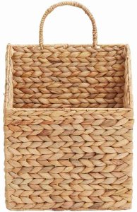 vidaXL Kosz wiszący 30 x 17,5 x 49,5 cm Hiacynt wodny 5