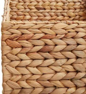 vidaXL Kosz wiszący 30 x 17,5 x 49,5 cm Hiacynt wodny 9