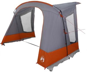 vidaXL Namiot kempingowy Szary i pomarańczowy 252 x 245 x 245 cm 2