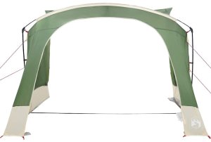 vidaXL Namiot kempingowy z dachem Zielony 252 x 245 x 245 cm 5