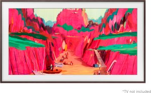 Wymienna Ramka Samsung Frame VG-SCFF75BWBXC Ciemne Drewno - Frame 2025/2026 2