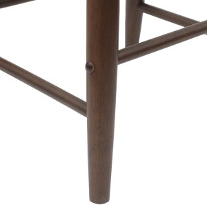 vidaXL Krzesła jadalne 2 pcs Jasny Brąz 46 x 37 x 63 cm Drewno Gumowe 7