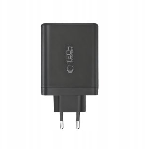 TECH-PROTECT NC140W-GAN 4-PORT NETWORK CHARGER PD 140W / QC3.0 BLACK 3