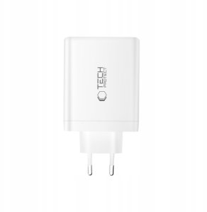 TECH-PROTECT NC140W-GAN 4-PORT NETWORK CHARGER PD 140W / QC3.0 WHITE 2