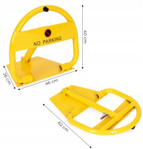Blokada parkingowa składana żelazna 11