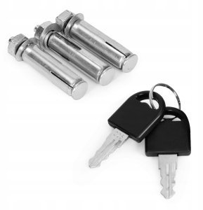 Blokada parkingowa składana żelazna 10