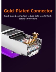 Cabletime Kabel Cat8 S/STP, 15m, czarny 4