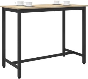 vidaXL stół Dąb Sonoma 100 x 50 x 76,5 cm Drewno inżynieryjne i stal 2