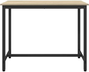 vidaXL stół Dąb Sonoma 100 x 50 x 76,5 cm Drewno inżynieryjne i stal 3