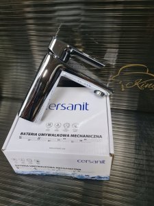 Bateria umywalkowa Cersanit BATERIA UM SZTORCOWA SUARO 1 UCHW CHROM KOREK KLIK-KLAK AUTOM 7
