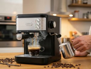 EKC011 Esperanza ekspres do kawy ciśnieniowy kolbowy caturra 1.8l 222