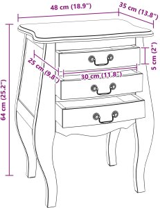 vidaXL Skrzynia na przechowywanie 48 x 35 x 64 cm 10
