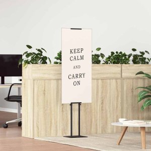 vidaXL Stoiska na targi Czarny 30 x 24 x 214 cm Stal 4