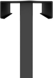 vidaXL Stoiska na targi Czarny 30 x 24 x 214 cm Stal 7