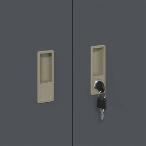 vidaXL Szafka do przechowywania Antracyt 90 x 40 x 90 cm 9