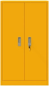 vidaXL Szafka do przechowywania Musztardowy Żółty 60 x 40 x 105 cm 6