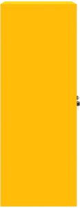 vidaXL Szafka do przechowywania Musztardowy Żółty 60 x 40 x 105 cm 7