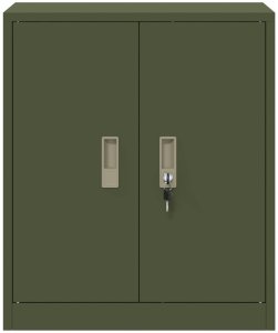 vidaXL Szafka do przechowywania Zielony oliwkowy 60 x 40 x 70 cm 6