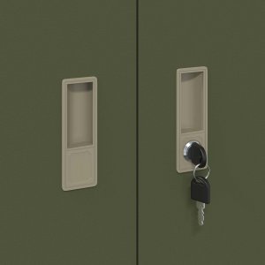 vidaXL Szafka do przechowywania Zielony oliwkowy 60 x 40 x 70 cm 9