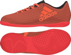Adidas Buty piłkarskie X 17.4 IN Junior pomarańczowo-czarne r. 28 (S82409) 1