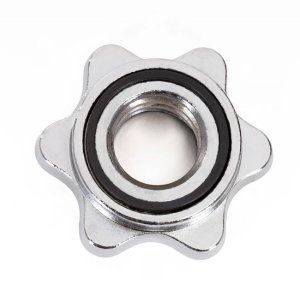 Gryf prosty olimpijski 180 cm sztanga ze stali chromowanej zaciski 25 mm UNIWERSALNY 11