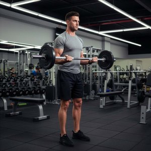 Gryf prosty olimpijski 180 cm sztanga ze stali chromowanej zaciski 25 mm UNIWERSALNY 3