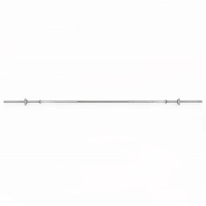 Gryf prosty olimpijski 180 cm sztanga ze stali chromowanej zaciski 25 mm UNIWERSALNY 7