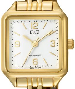 Zegarek Q&Q Zegarek Q&Q Q28C-002P damski elegancki mały kwadratowy 22 mm . 3