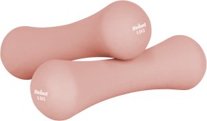 Hantelki żeliwne neoprenowe 2x0.5kg, REBEL ACTIVE 65