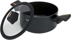 Garnek z pokrywką 3,3 L Nero 20 cm 5