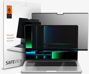Filtr Spigen Folia prywatyzująca Spigen Safe View do Apple MacBook Pro 14 M1 / M2 / M3 / M4 / M5 2021-2025 Privacy 2