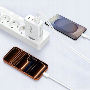 TECH-PROTECT NC120W-GAN 4-PORT NETWORK CHARGER PD 120W / QC3.0 WHITE 6